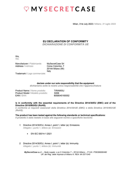 Dichiarazione di conformità 3