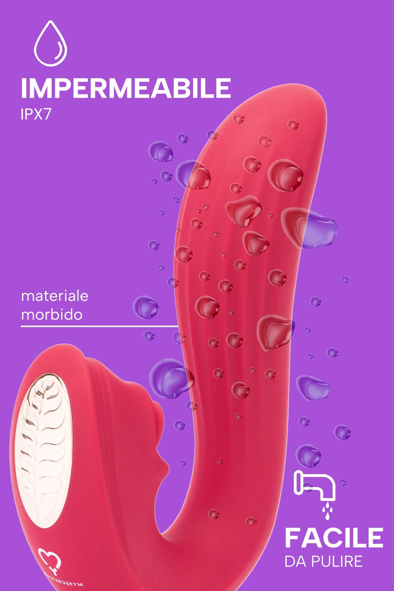 Sibilla - Vibratore Multifunzione MySecretCase