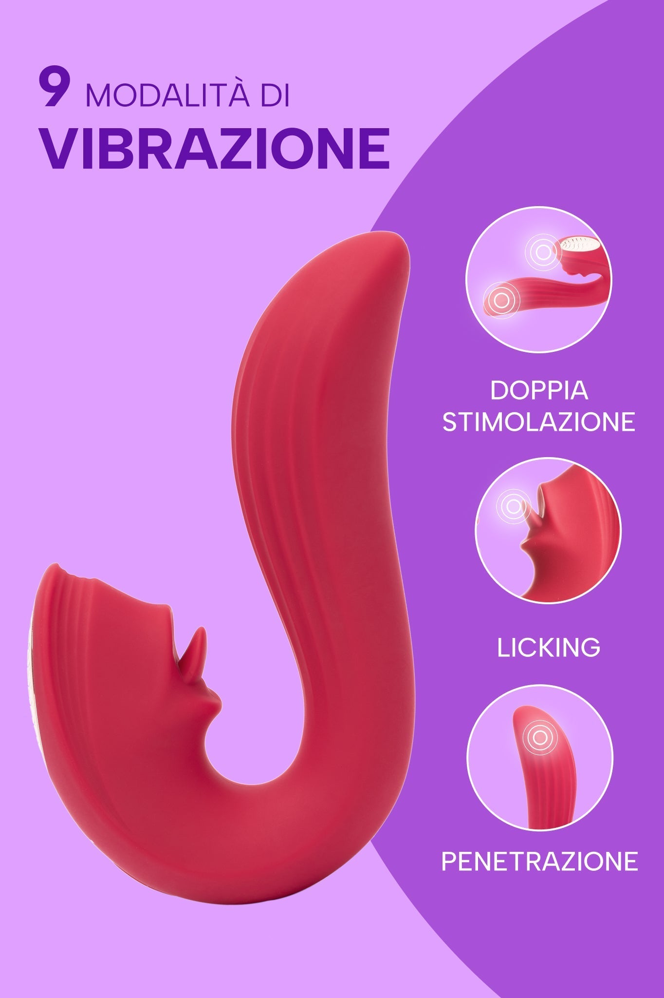 Sibilla - Vibratore Multifunzione MySecretCase