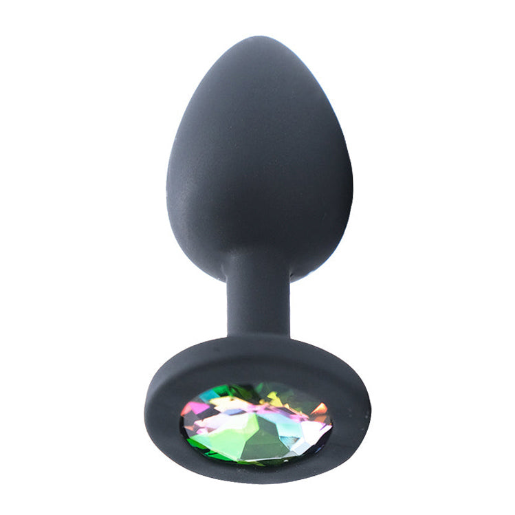 Rainbow Booty Jewel - Butt Plug Toy Joy