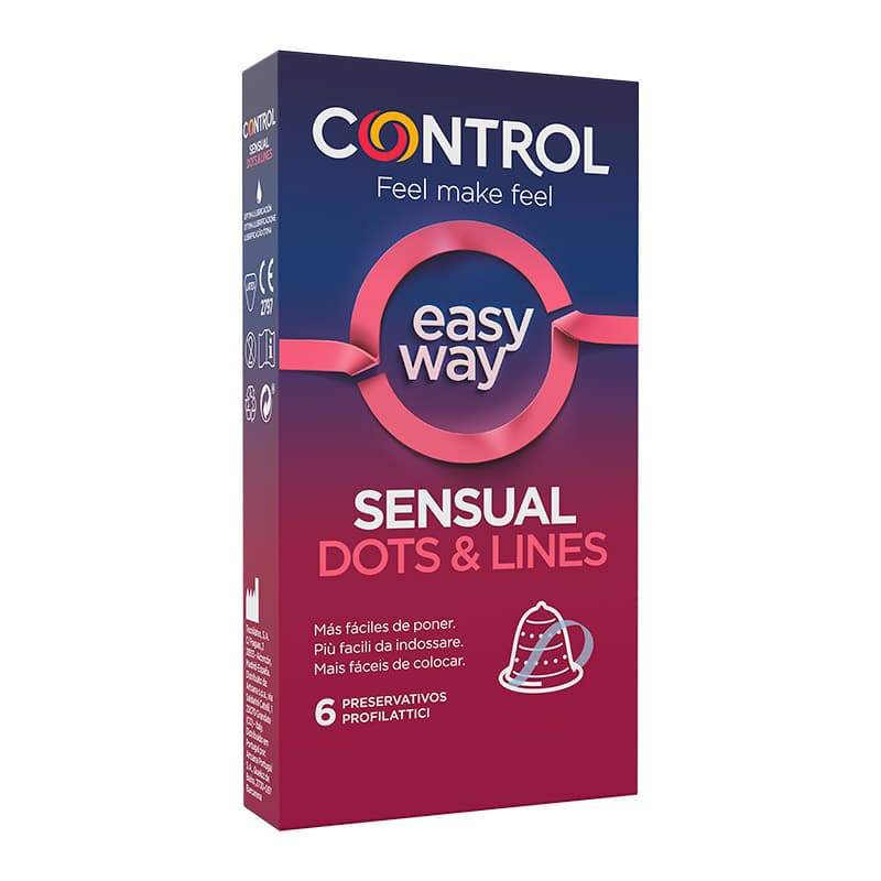 Sensual Xtra Dots - 6PZ