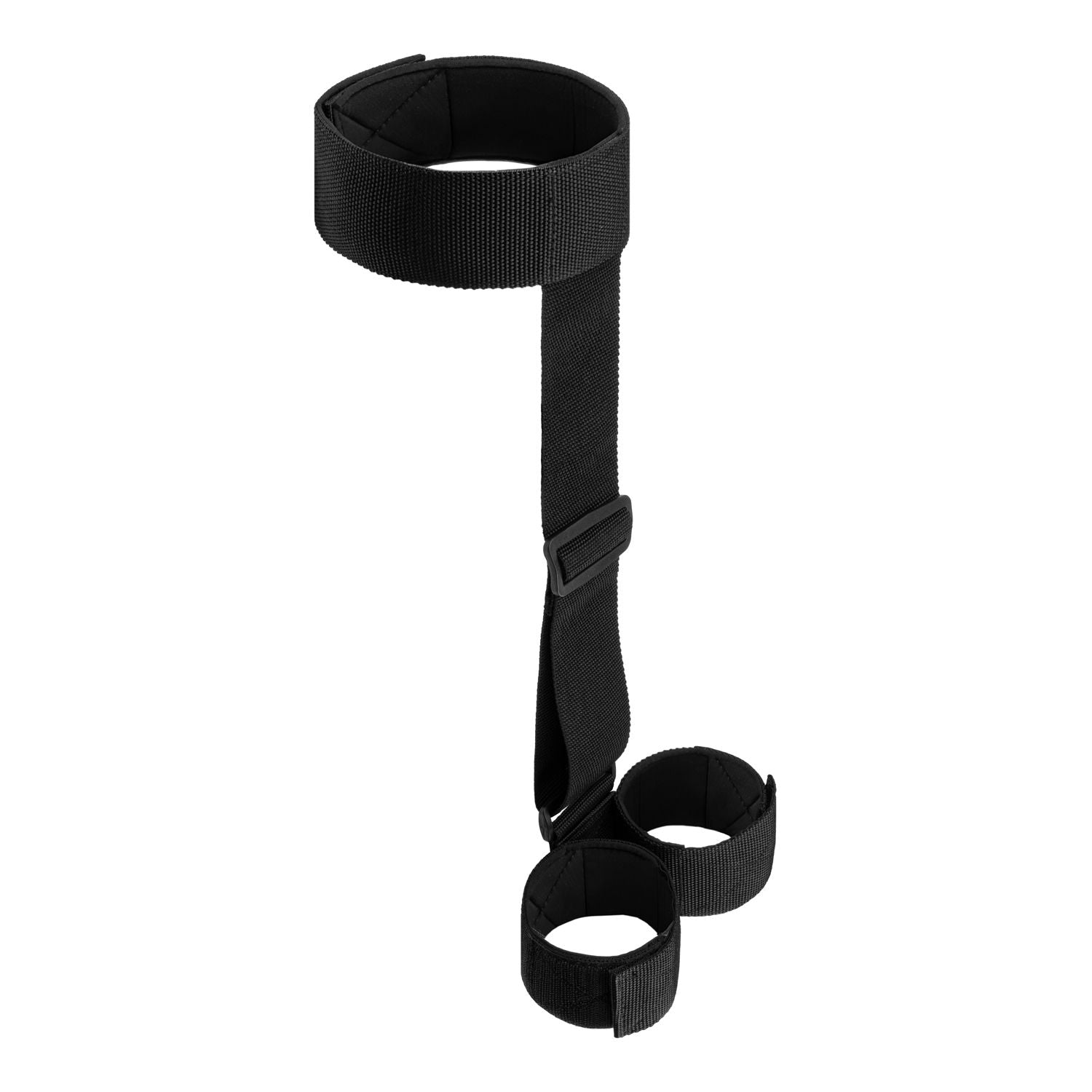 Bedroom Fantasies - Soft Straps Arm and Neck Restraints Black - Manette e Cavigliere MySecretCase