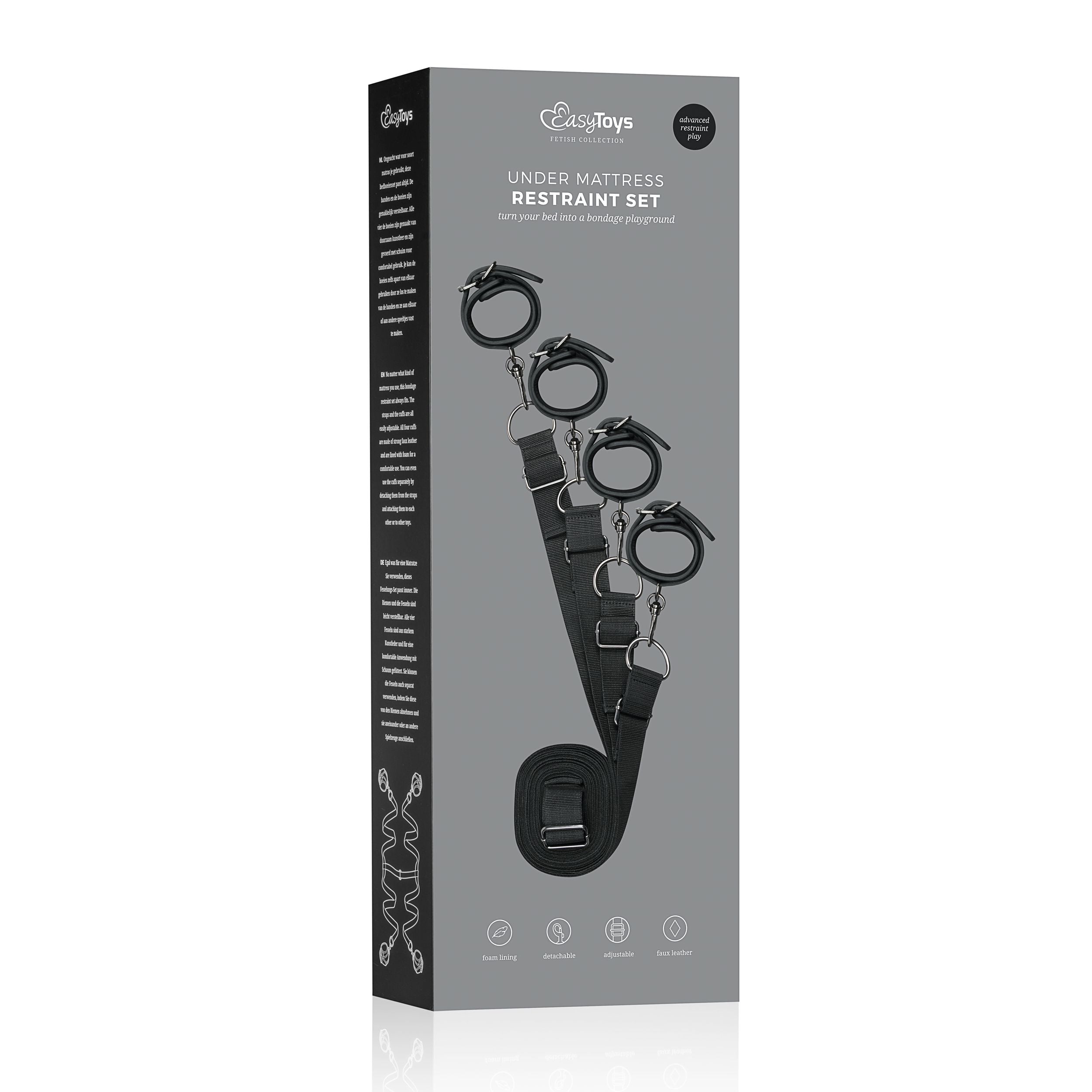 Under Mattress Restraint Set - Manette e Cavigliere MySecretCase