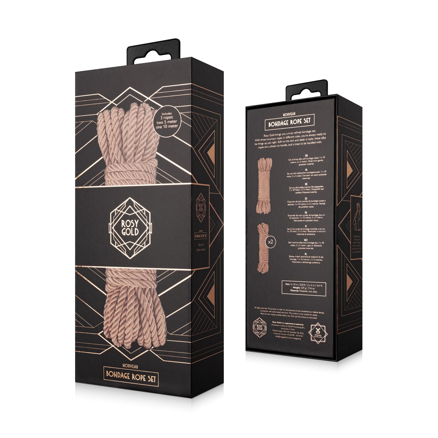 Rope Set – Luxury Bondage Ropes - Corde Bondage Edc