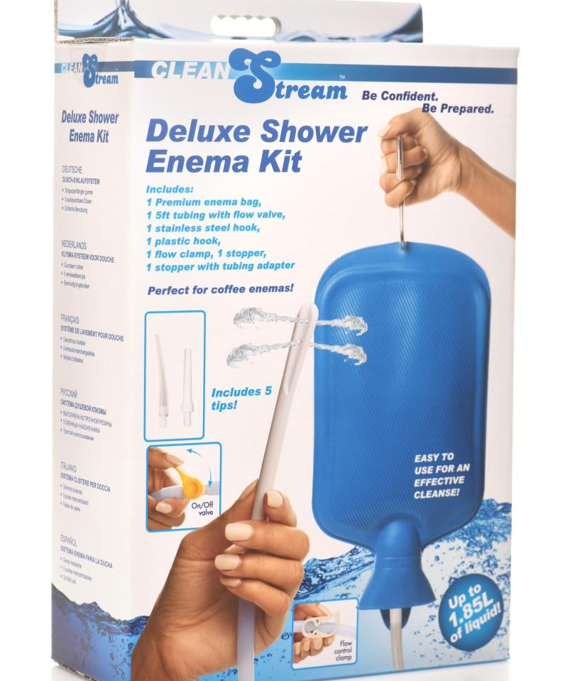 Deluxe Shower Enema Kit - Doccia Anale MySecretCase