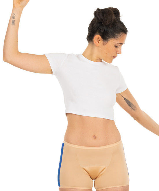 Boxer Plus Nude - linea Bloomin - Mutandine Assorbenti MySecretCase