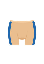 Boxer Plus Nude - linea Bloomin - Mutandine Assorbenti MySecretCase