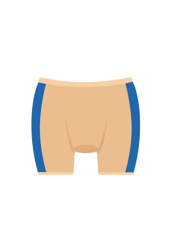 Boxer Plus Nude - linea Bloomin - Mutandine Assorbenti MySecretCase