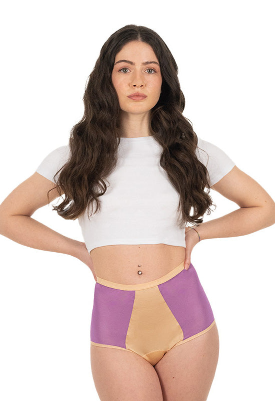 Culotte Vita Alta Nude - linea Bloomin - Mutandine Assorbenti MySecretCase