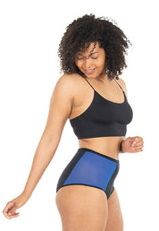 Culotte Vita Alta Nero - linea Bloomin - Mutandine Assorbenti MySecretCase