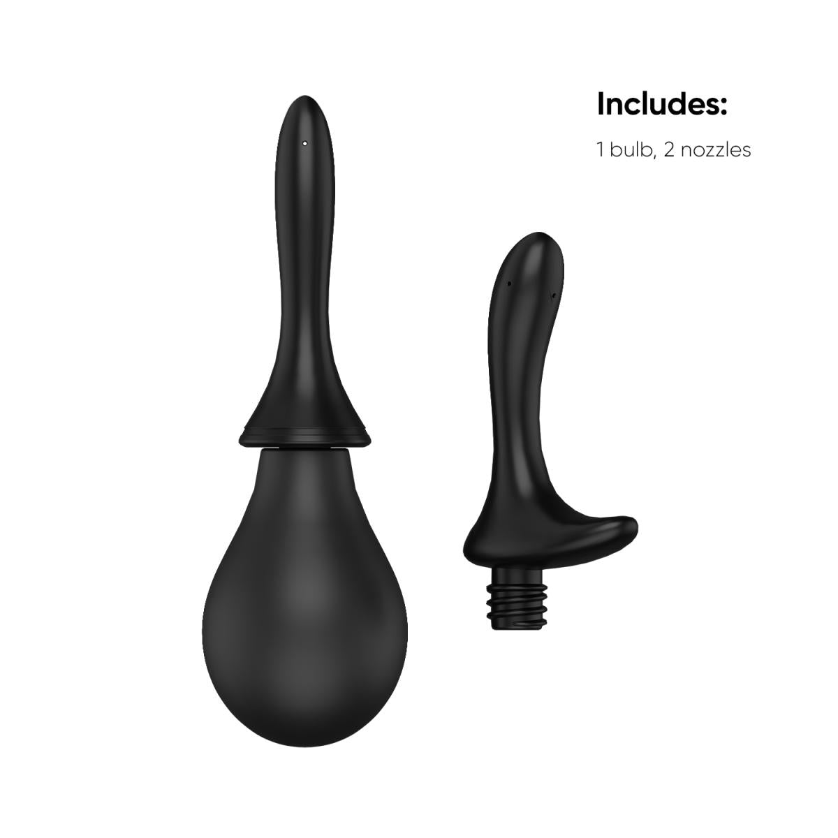 Intimate Shower Set with Two Silicone Nozzles (10)