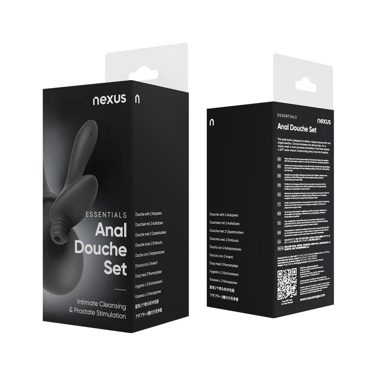 Intimate Shower Set with Two Silicone Nozzles (12)