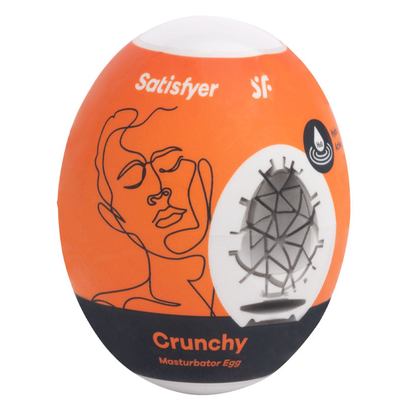 Masturbator Egg - Crunchy - Masturbatori Uomo Satisfyer