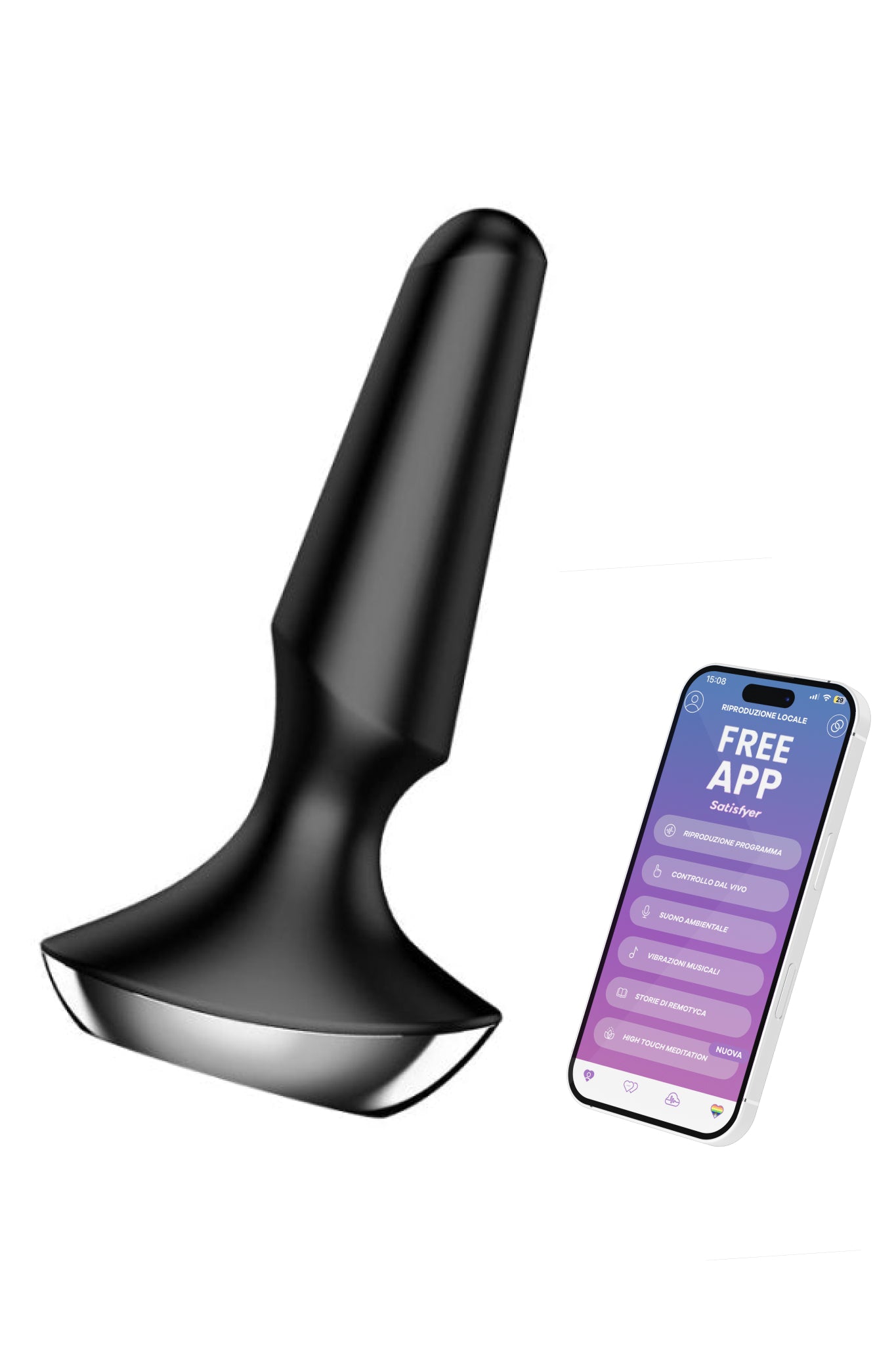 Satisfyer Plug-ilicious 2 - Vibratore Anale Satisfyer