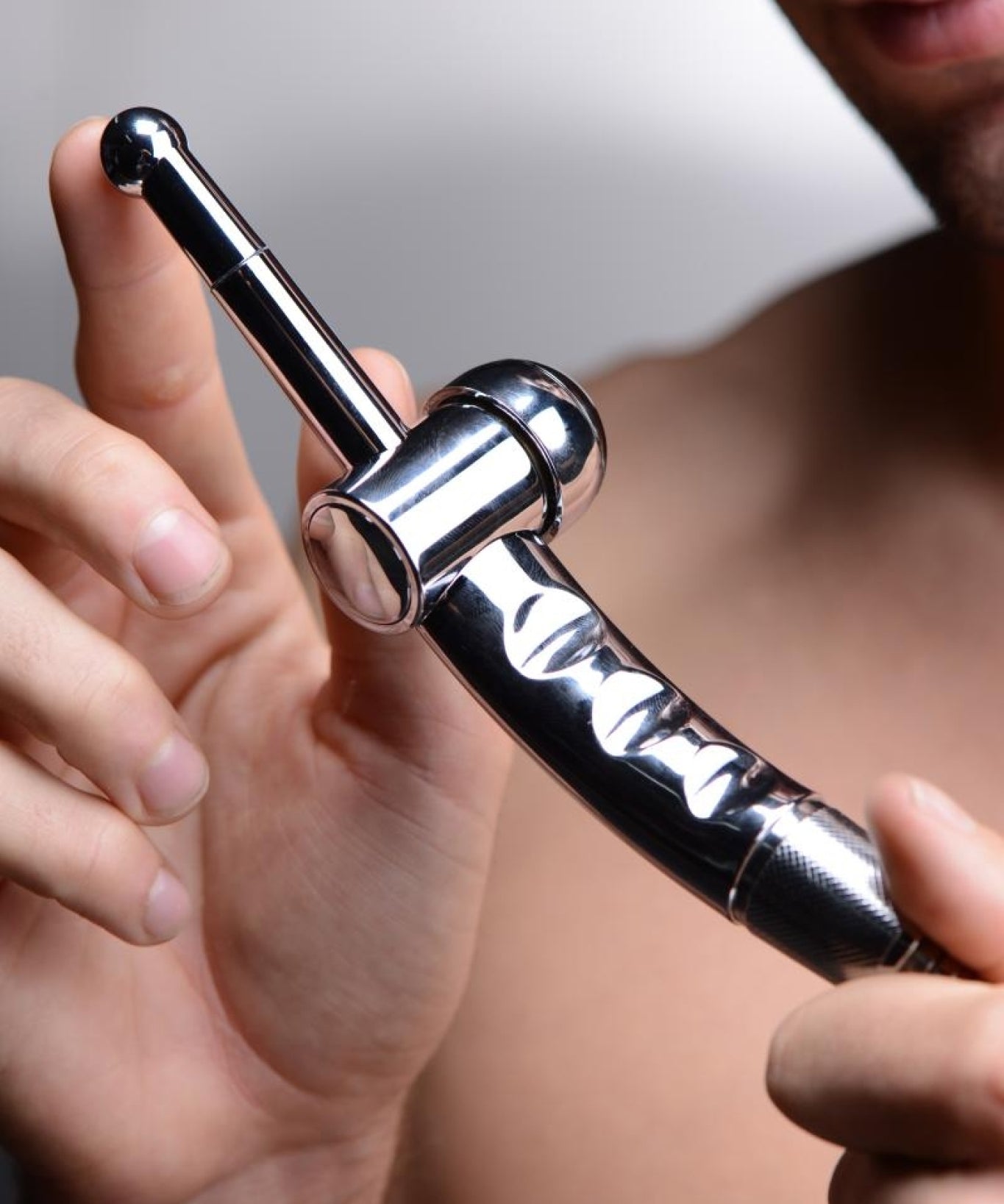 CleanStream Shower Cleansing Nozzle with Flow Regulator - Doccia Anale XR Brands