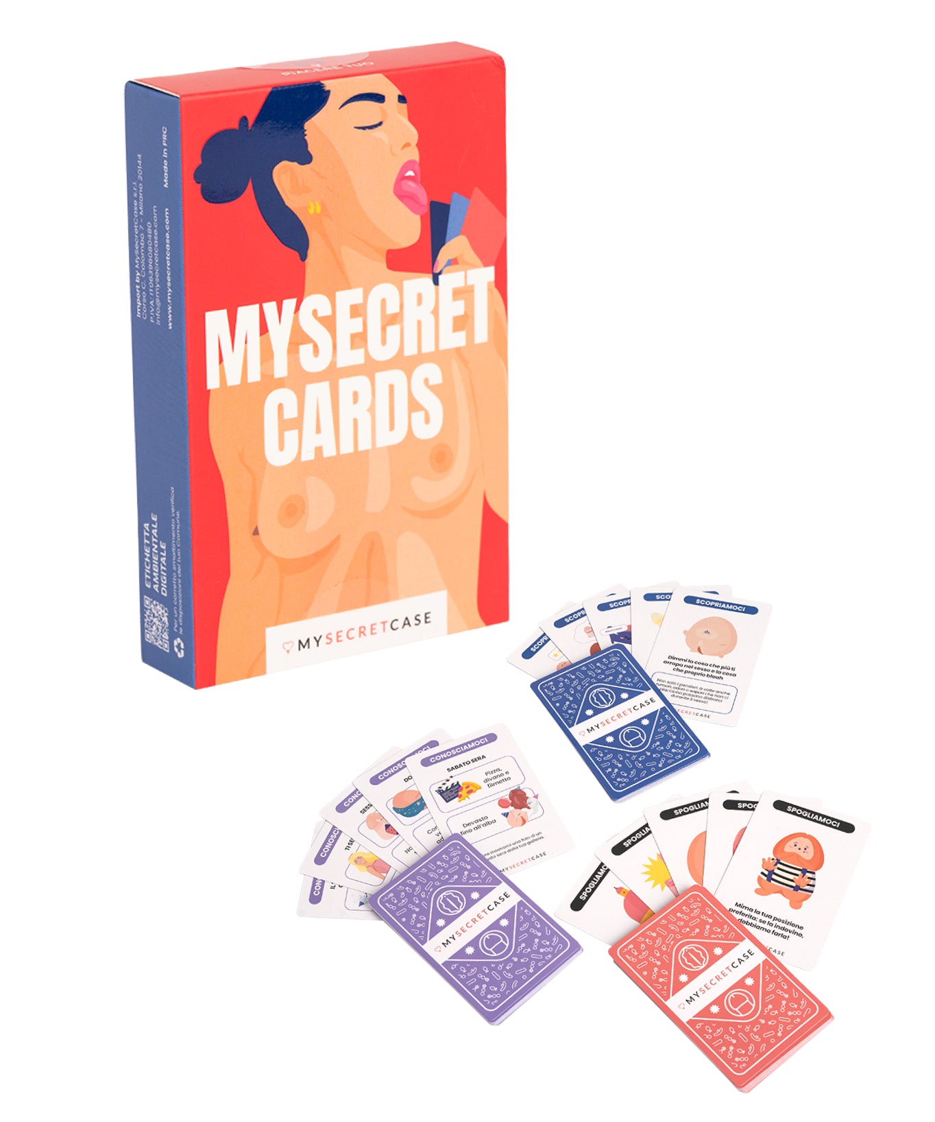 MySecretCards - Gioco di Coppia - Giochi erotici purepleasure