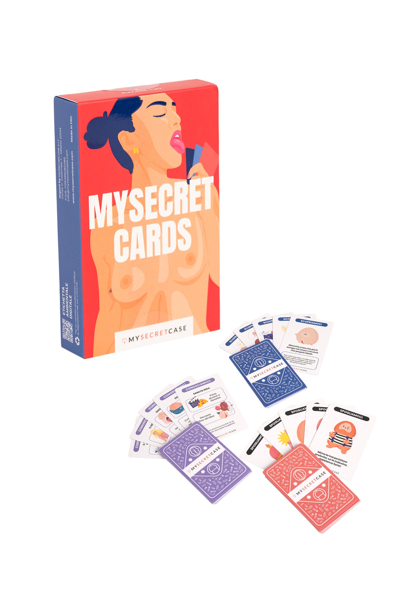 MySecretCards - Gioco di Coppia - Giochi erotici purepleasure