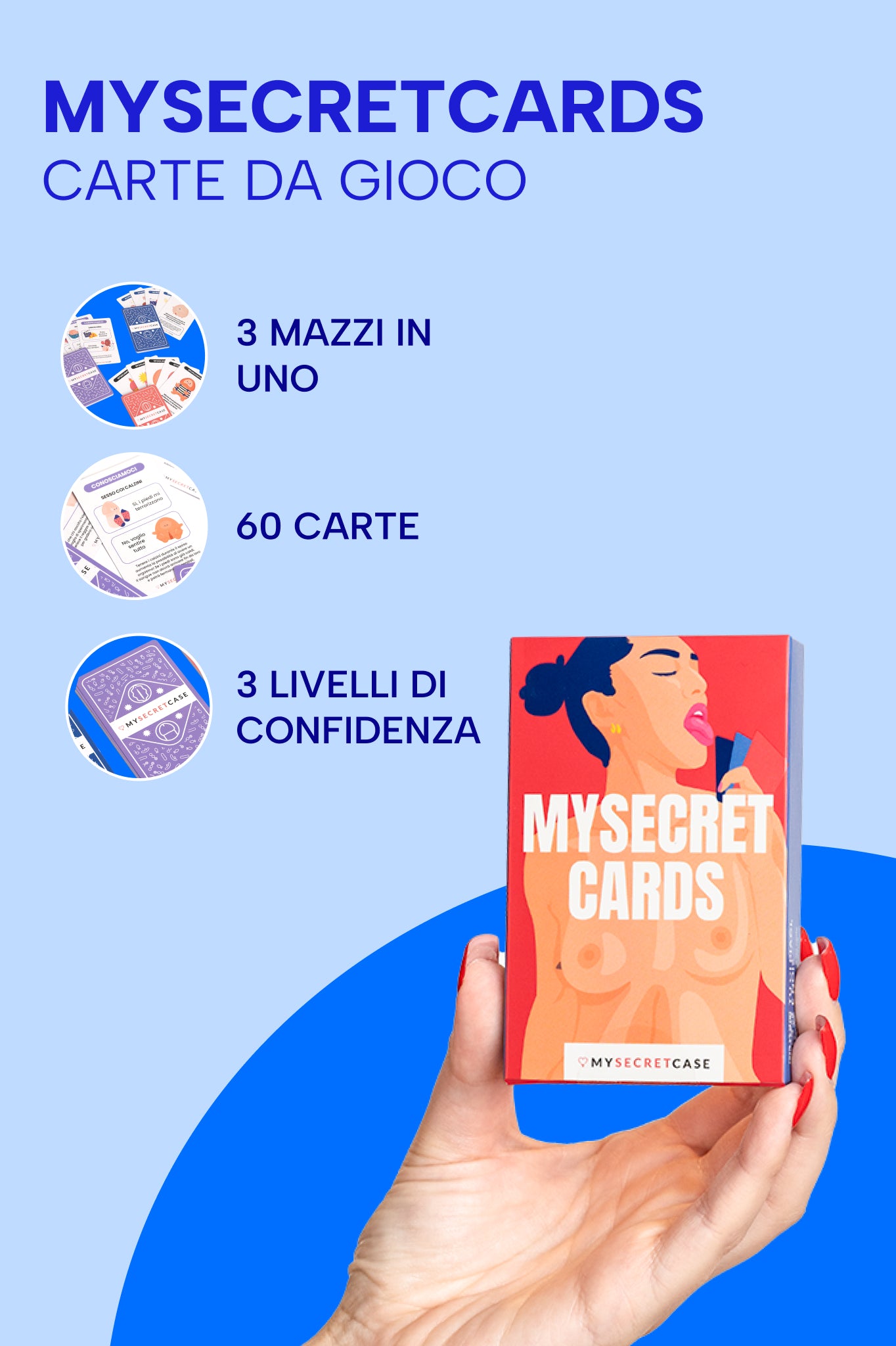 MySecretCards - Gioco di Coppia - Giochi erotici MySecretCase