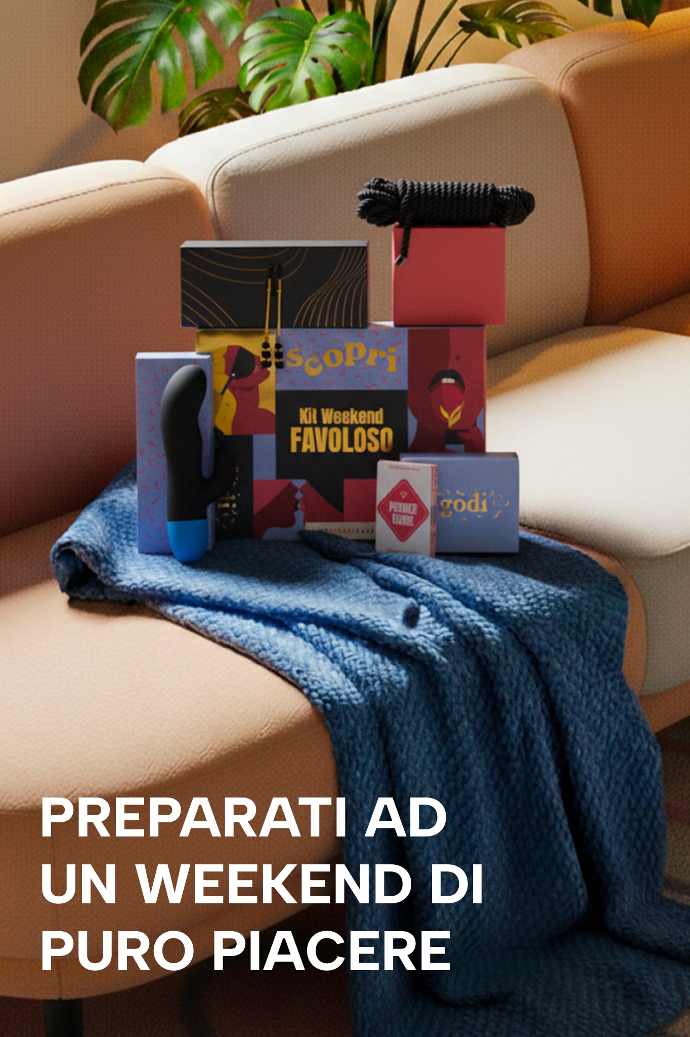 Kit Weekend Favoloso - Giochi erotici MySecretCase