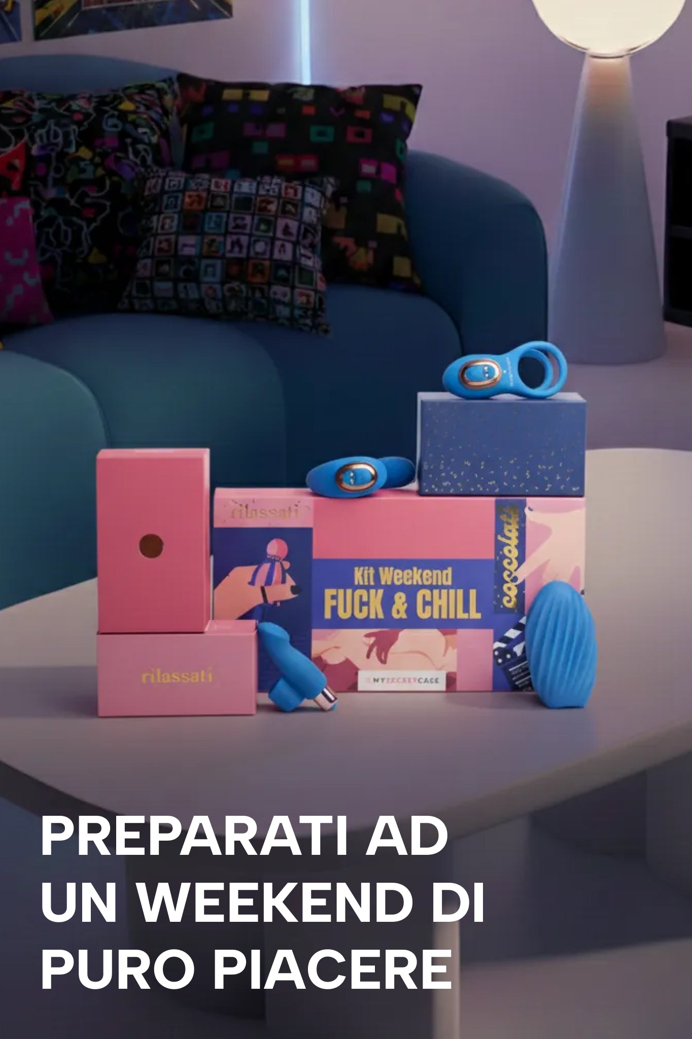 Kit Weekend Fuck and Chill - Giochi erotici MySecretCase