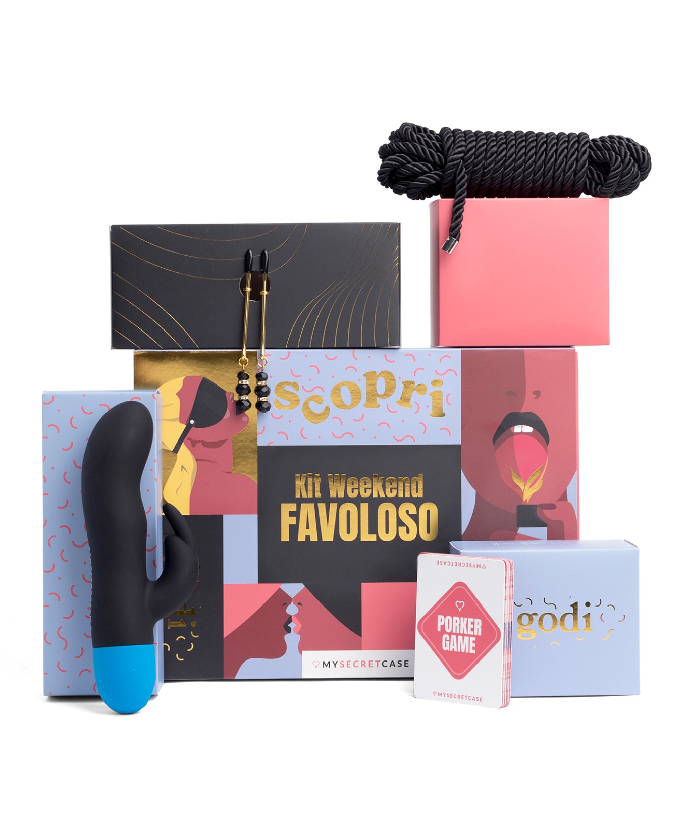 Kit Weekend Favoloso - Giochi erotici MySecretCase