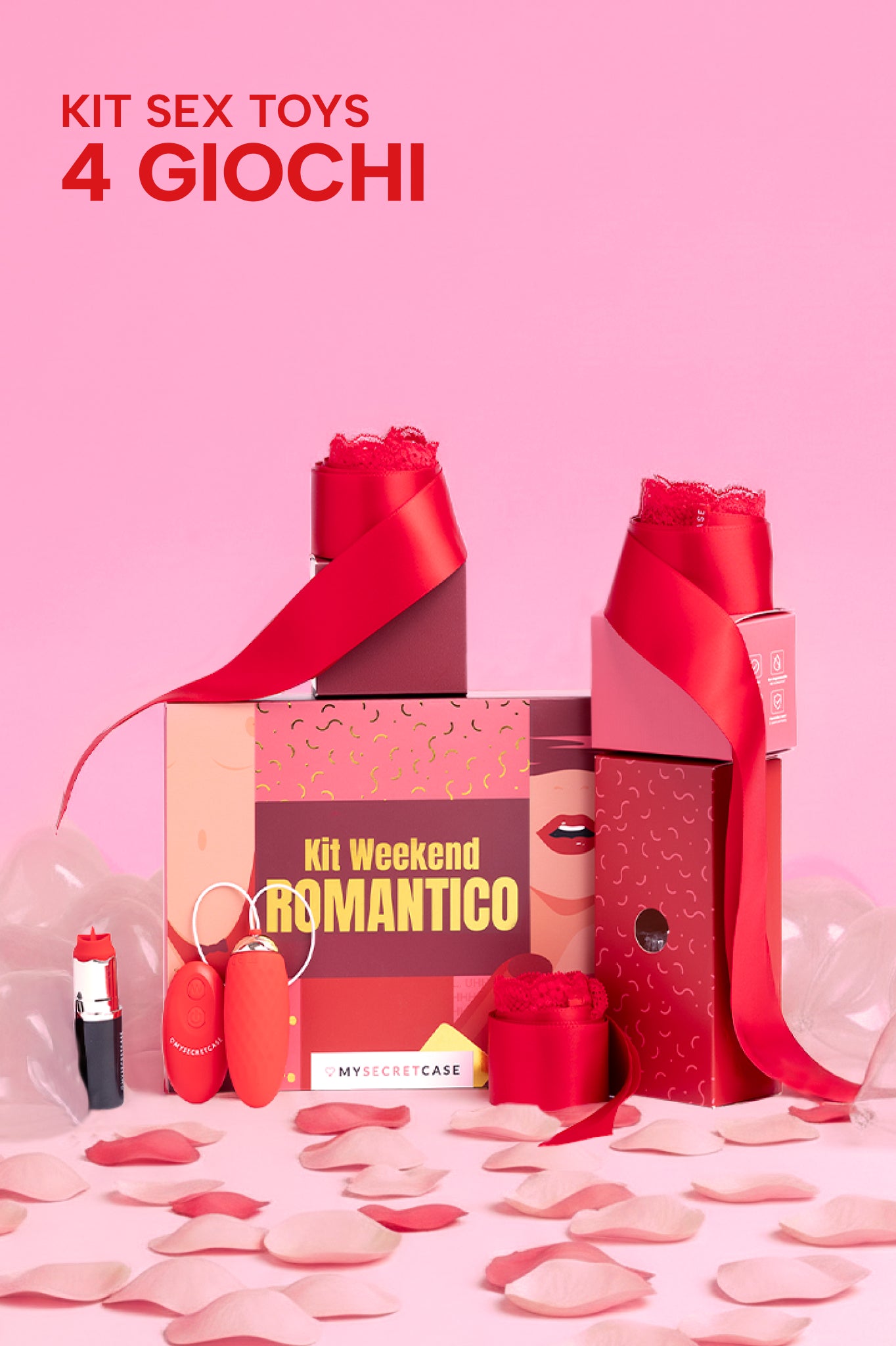 Kit Weekend Romantico - Giochi erotici MySecretCase