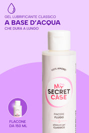 Piacere Fluido 150 ml - Lubrificanti Vaginali MySecretCase