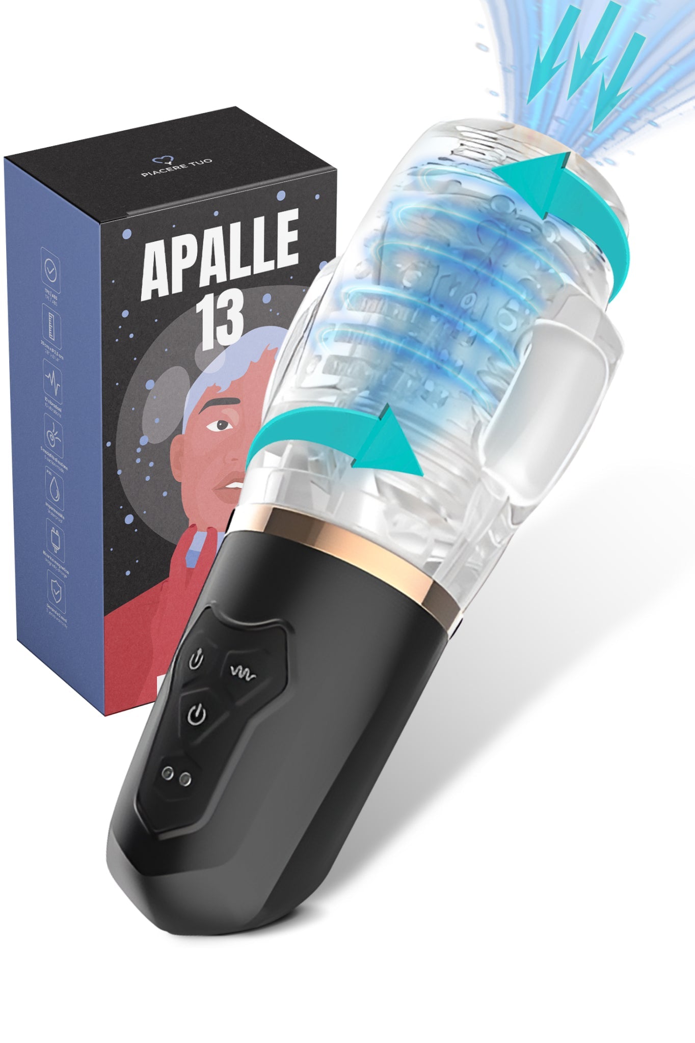 Apalle 13 - Masturbatore Pene MySecretCase