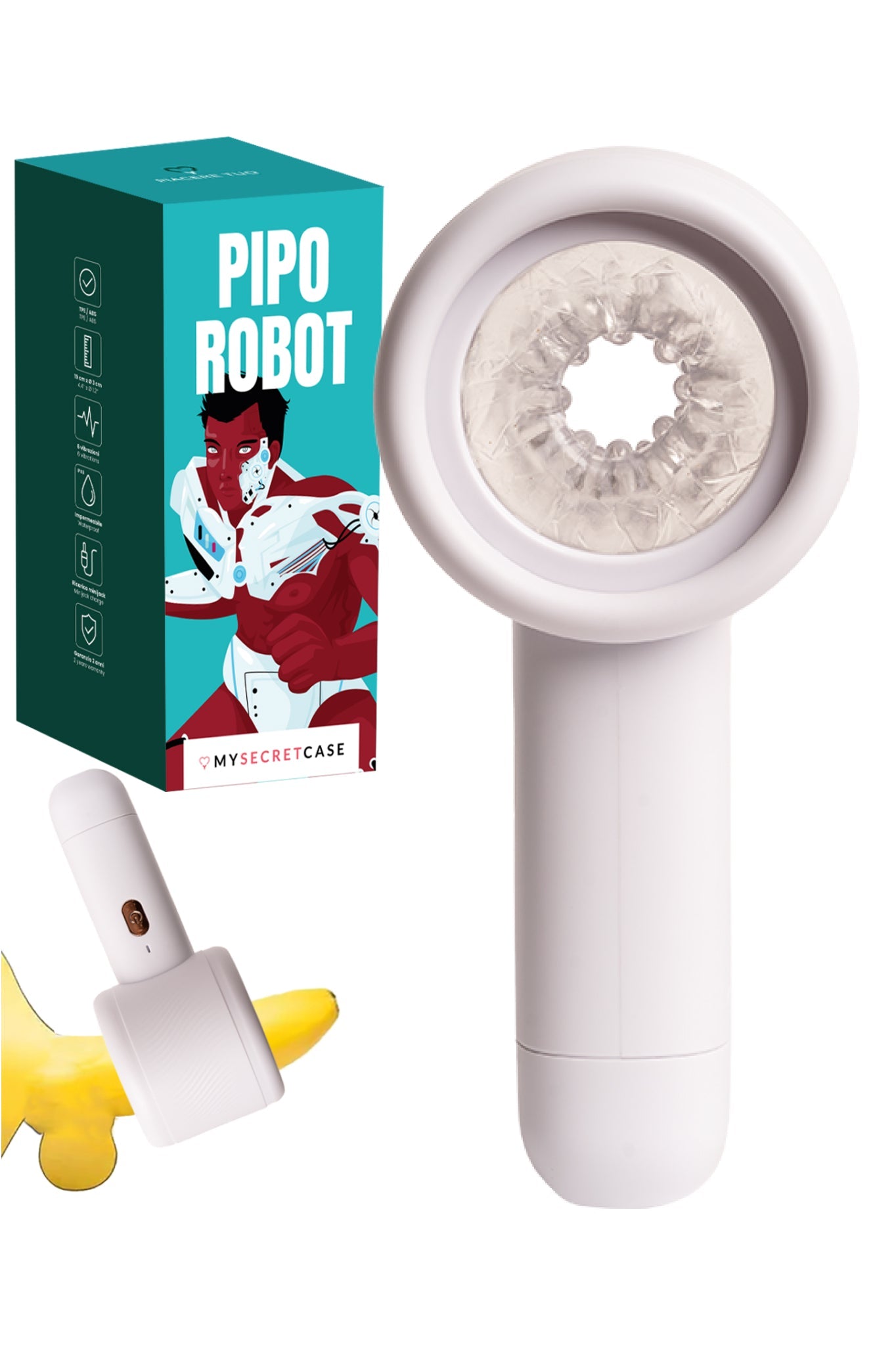 Pipo Robot - Masturbatore Pene MySecretCase