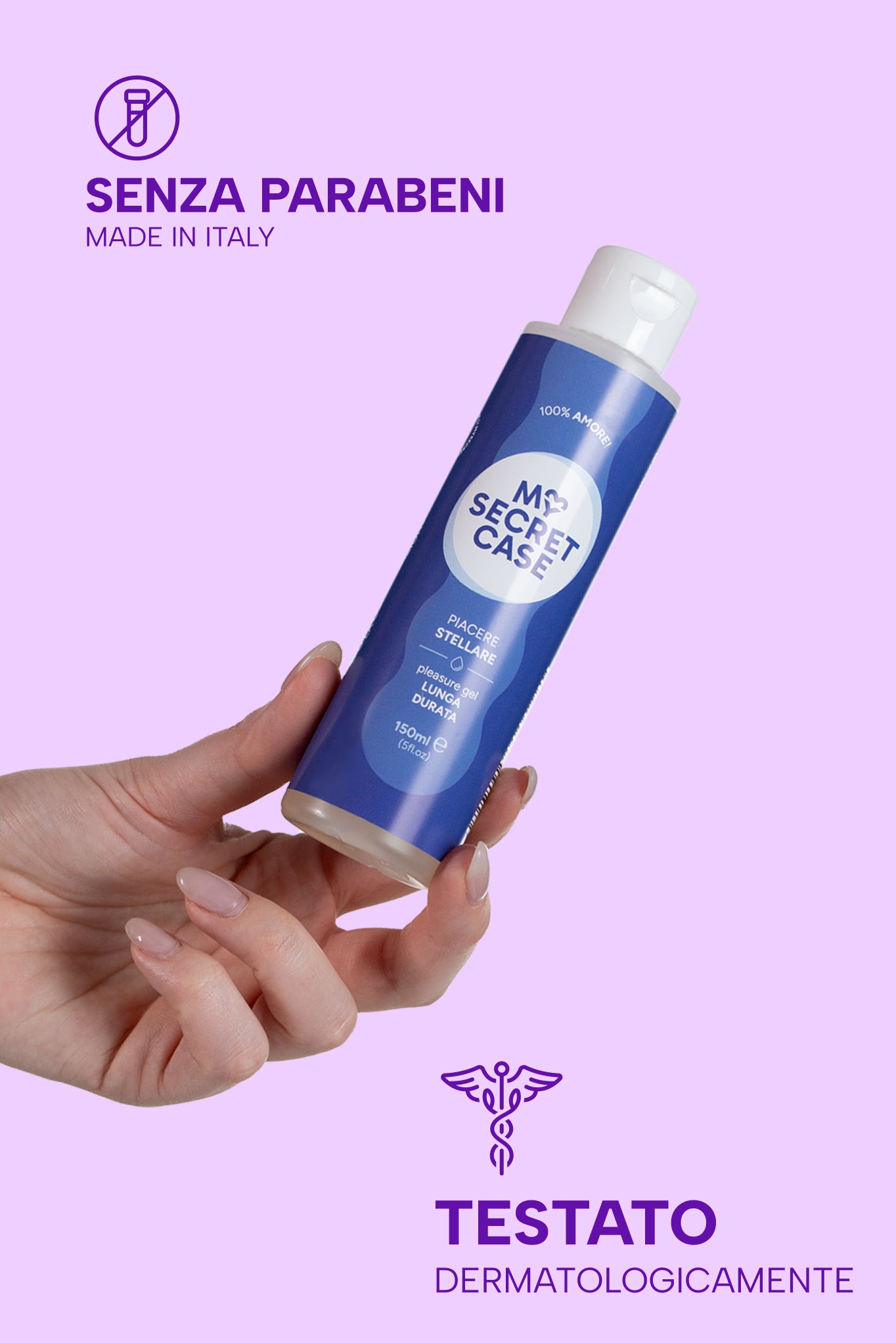 Piacere Stellare - 150 ml - Lubrificante Lunga Durata osmos
