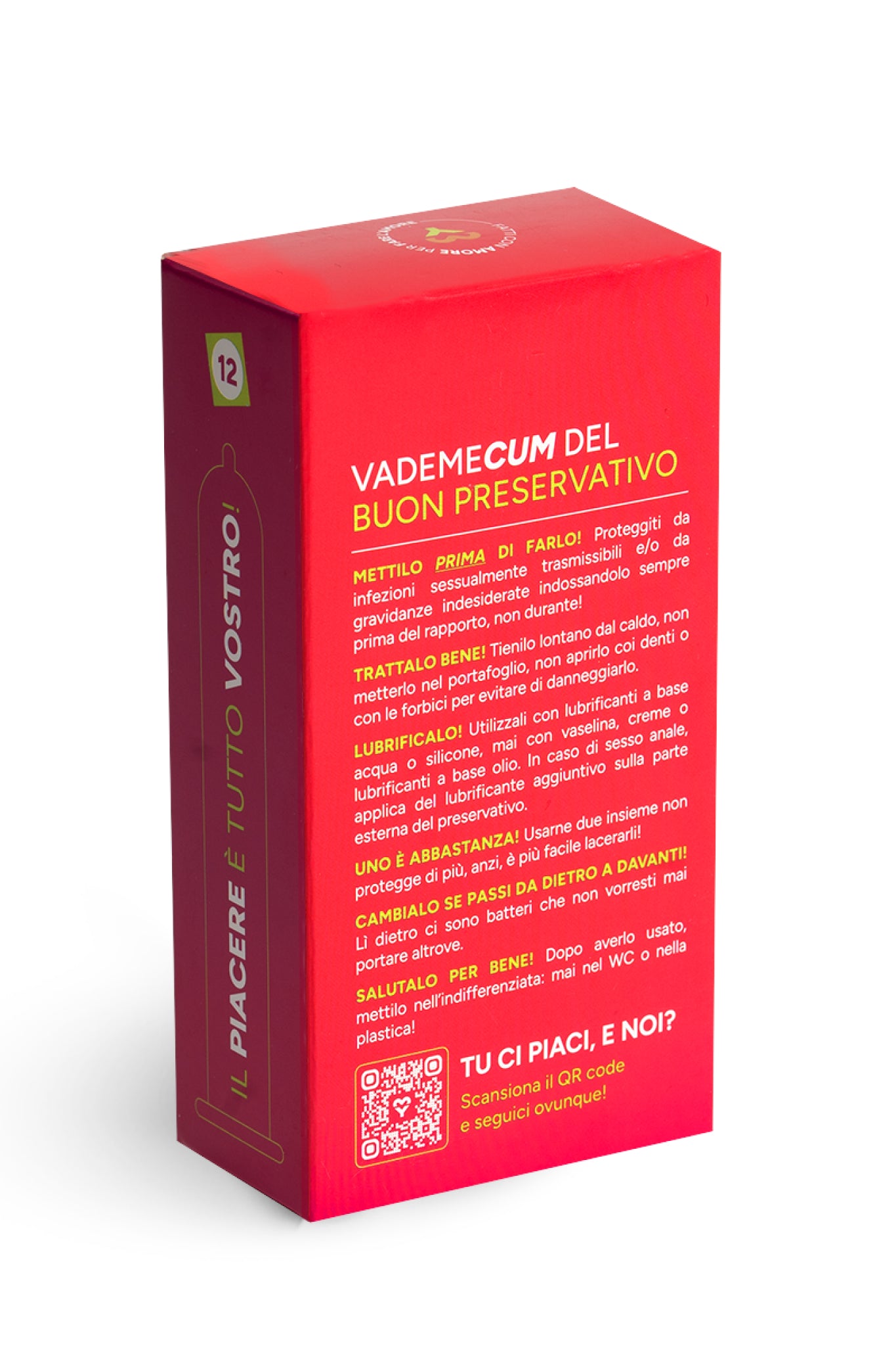 Piacere Intenso - 12 pezzi - Preservativi Stimolanti MySecretCase