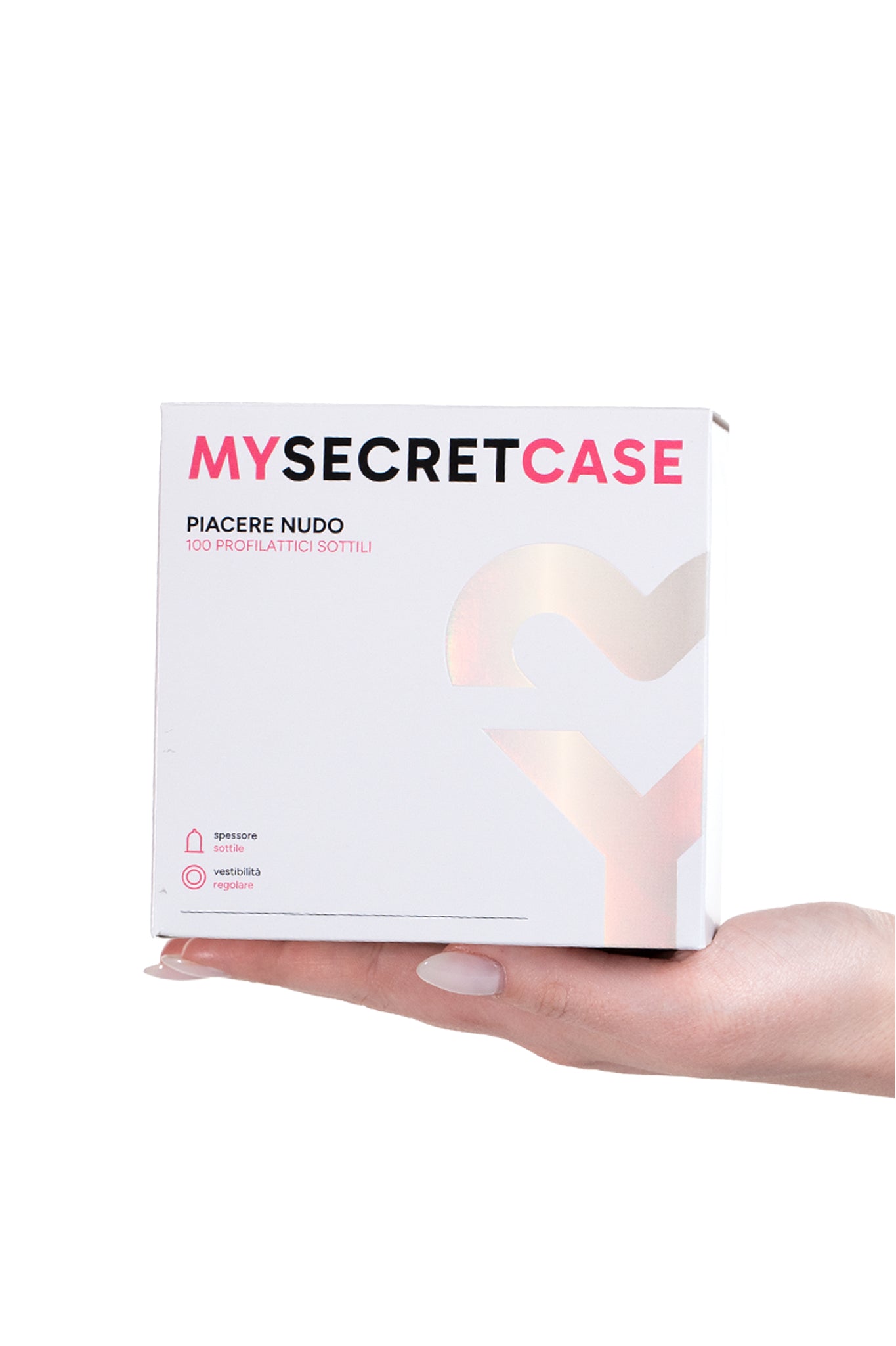 Piacere Nudo - 100 pezzi - Preservativi Sottili MySecretCase