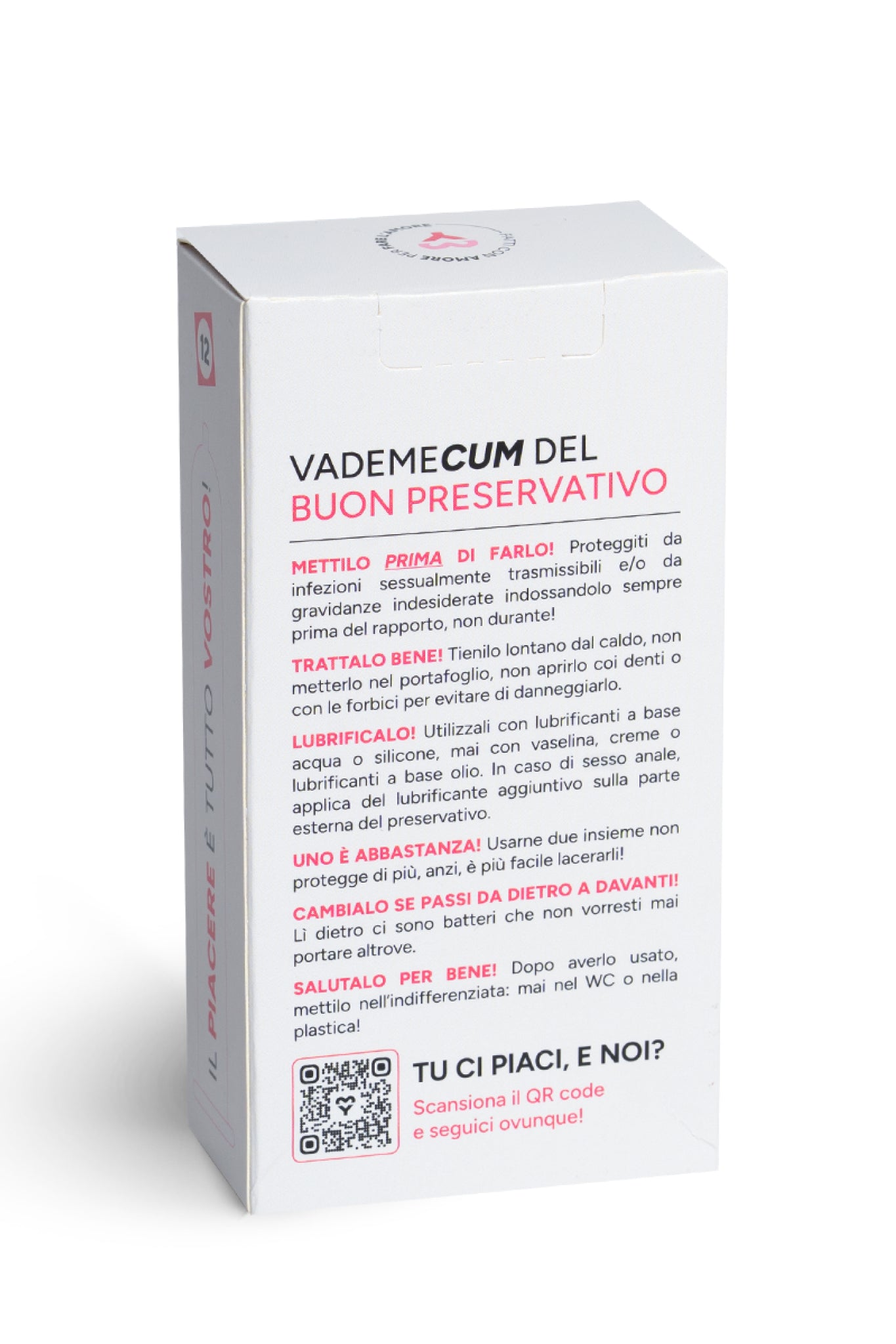 Piacere Nudo - 12 pezzi - Preservativi Sottili Karex