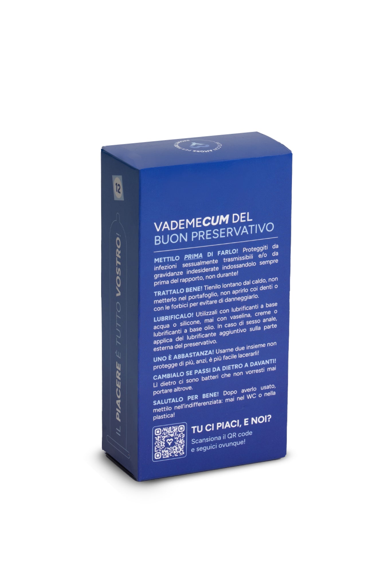 Piacere Universale 12 pezzi - Preservativi Classici Mysecretcase