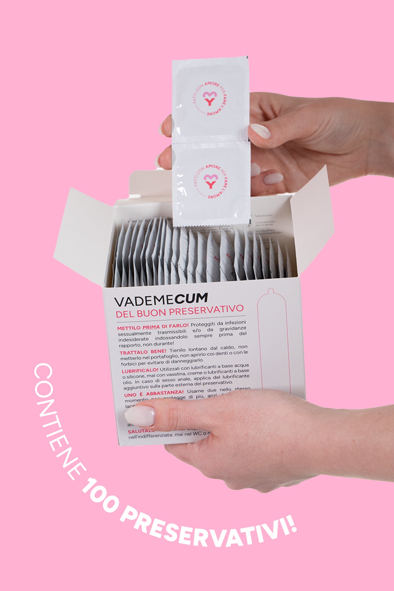 Piacere Nudo - 100 pezzi - Preservativi Sottili MySecretCase