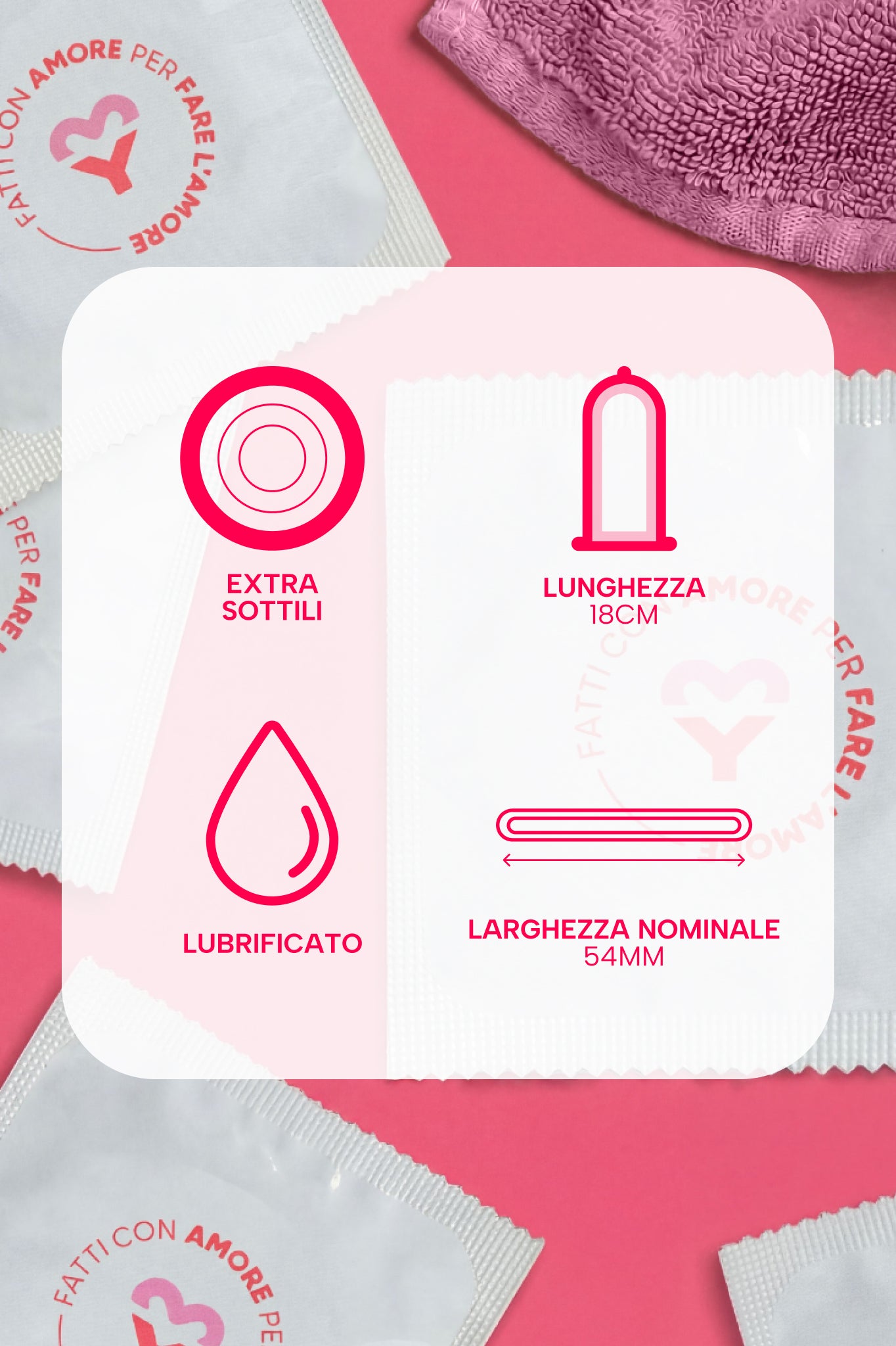 Piacere Nudo - 12 pezzi - Preservativi Sottili Karex