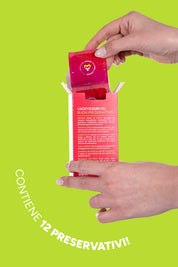 Piacere Intenso - 12 pezzi - Preservativi Stimolanti MySecretCase