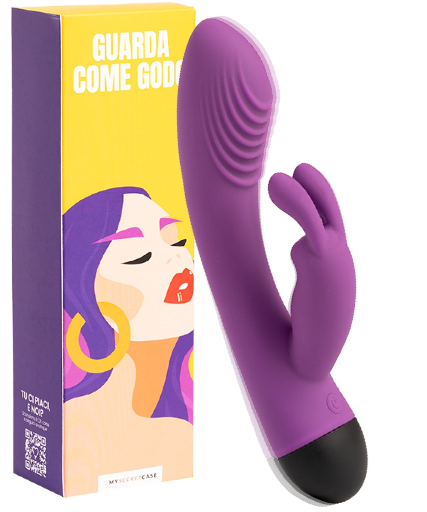 Guarda Come Godo - Vibratore Rabbit MySecretCase