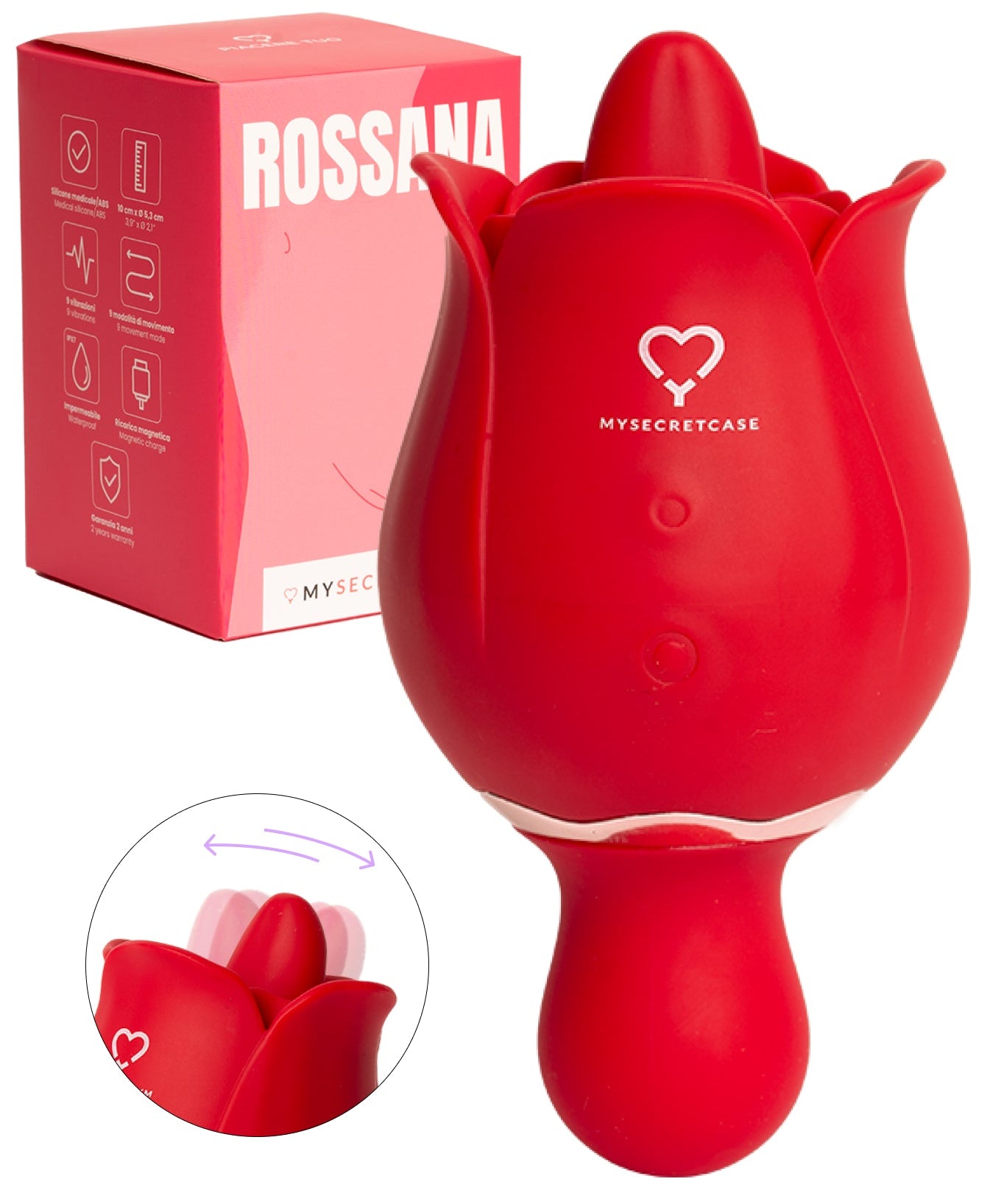 Rossana - Vibratore Clitoride MySecretCase