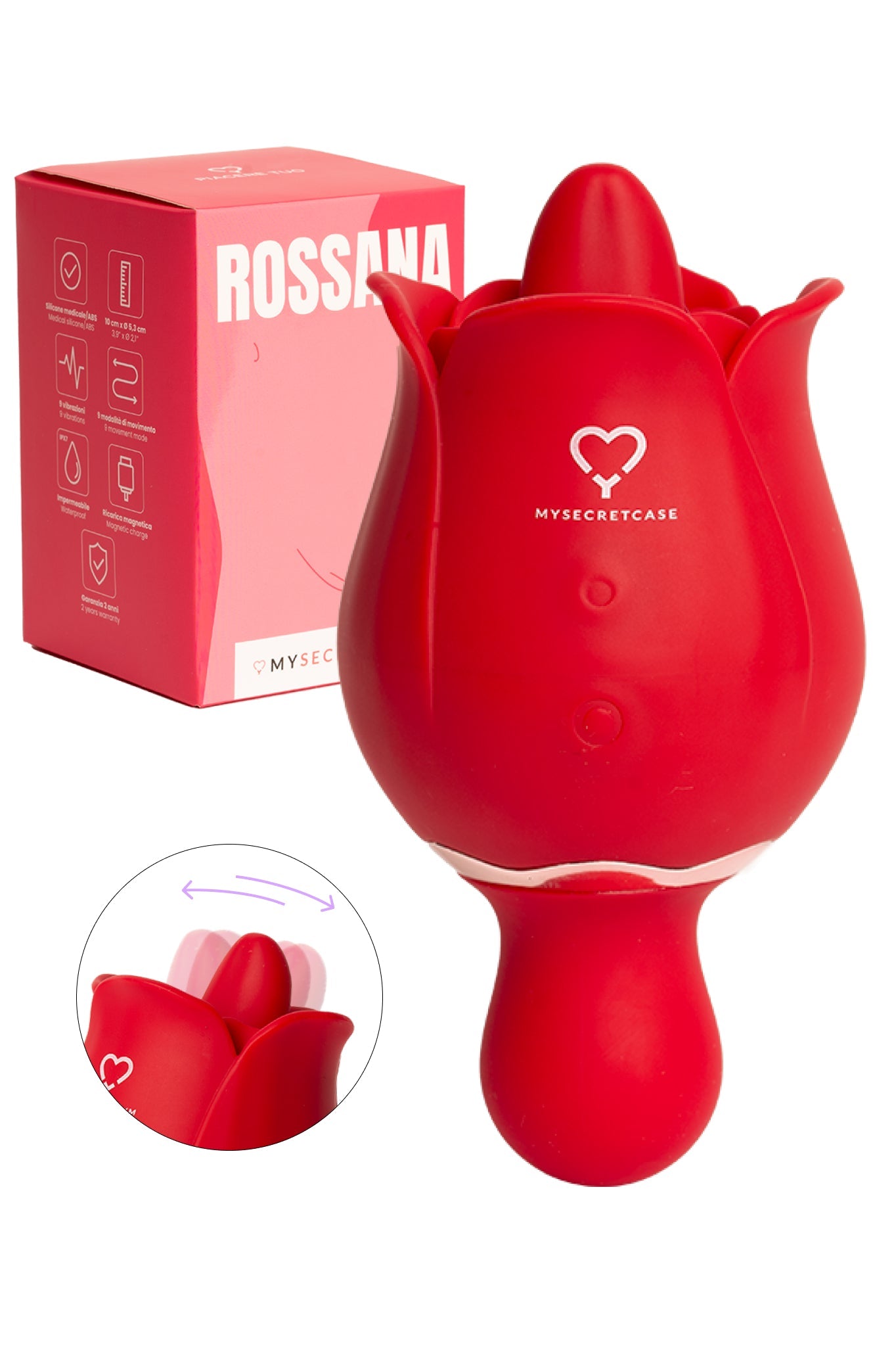 Rossana - Vibratore Clitoride MySecretCase