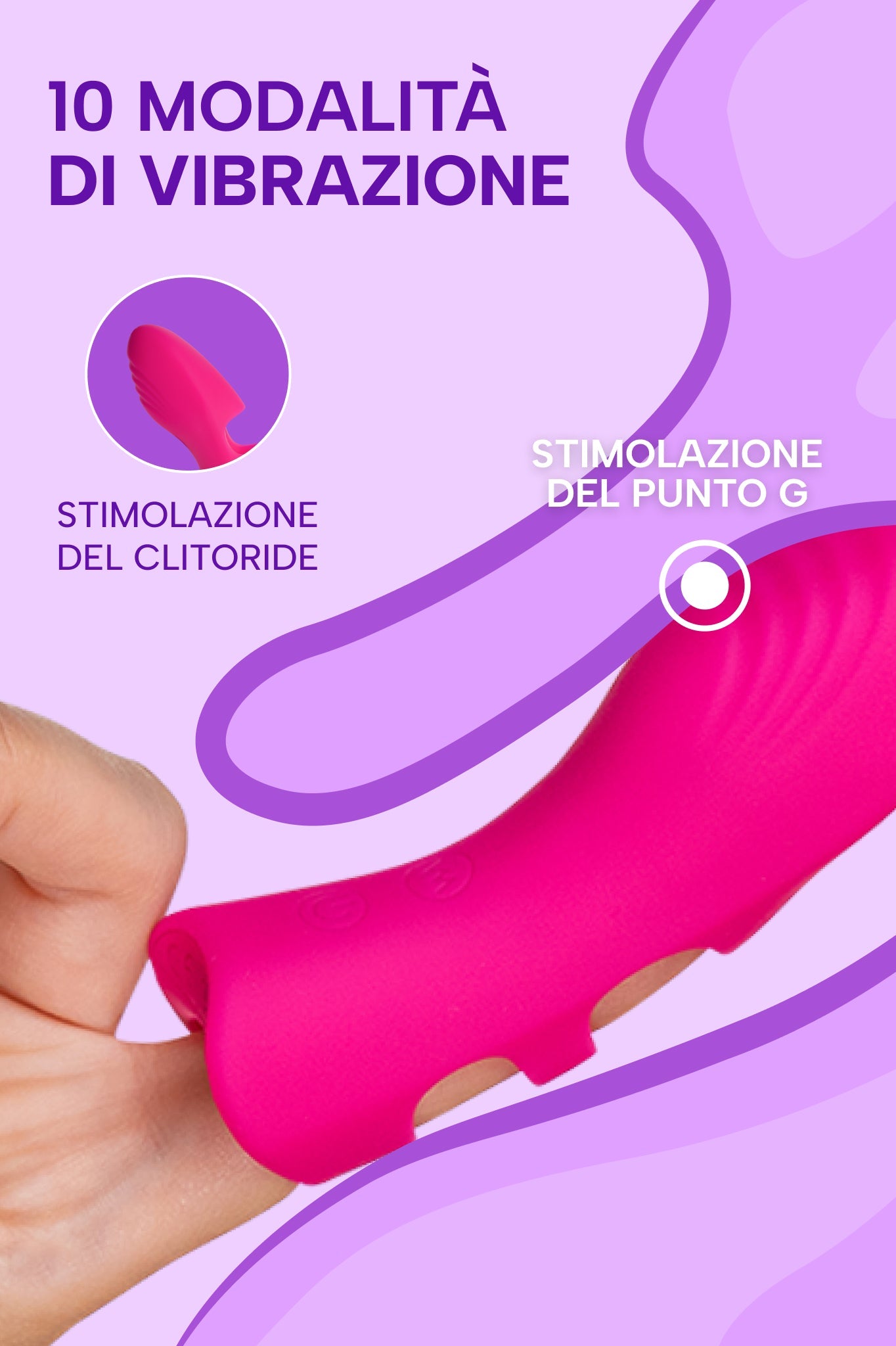 Ditino Curioso - Vibratore Clitoride Mysecretcase