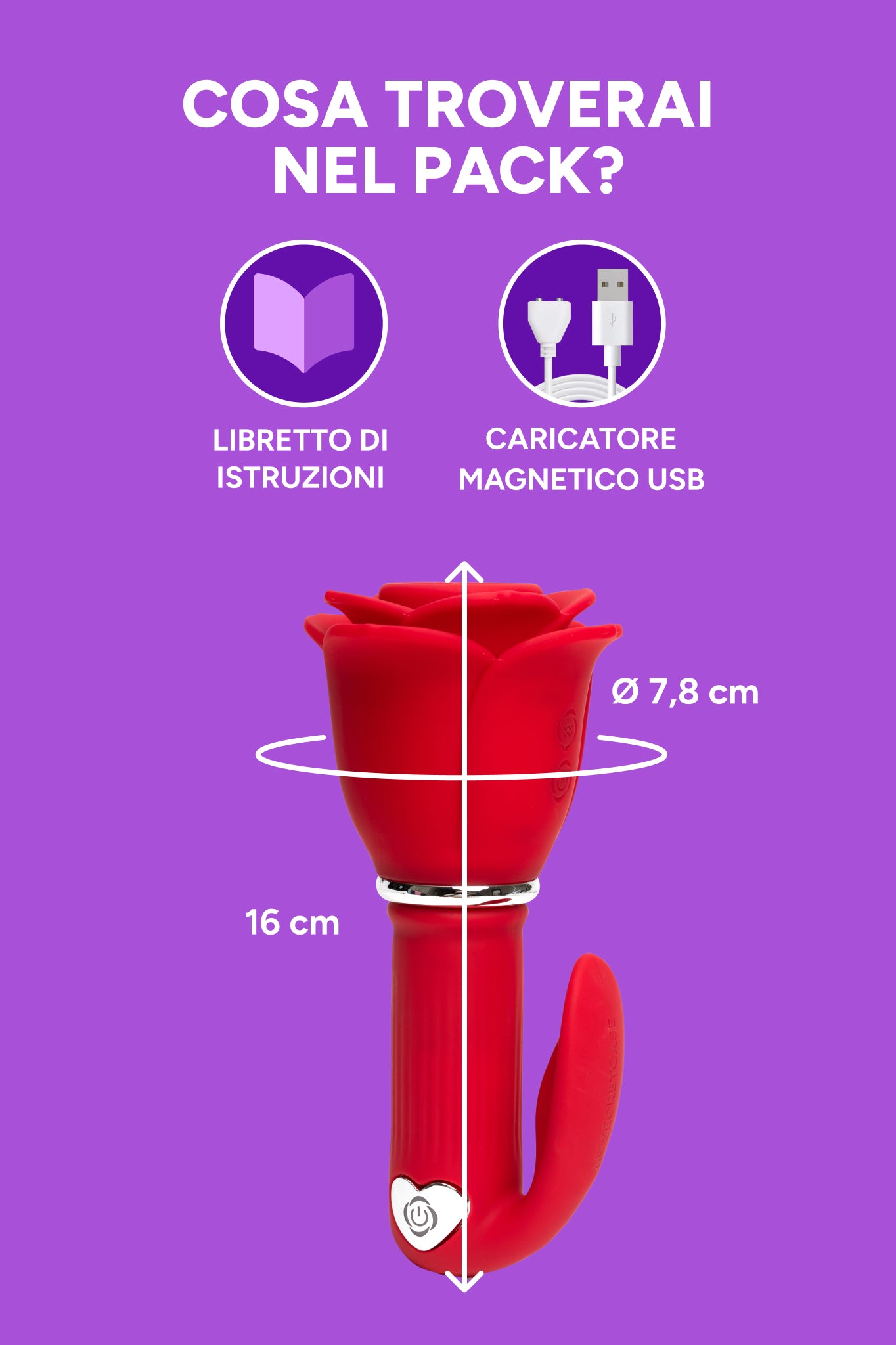 Floriana - Vibratore Multifunzione MySecretCase