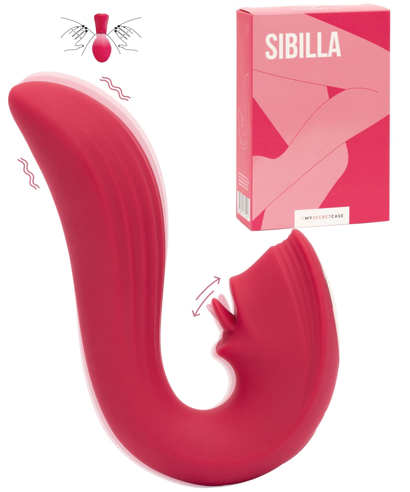 Sibilla - Vibratore Multifunzione MySecretCase