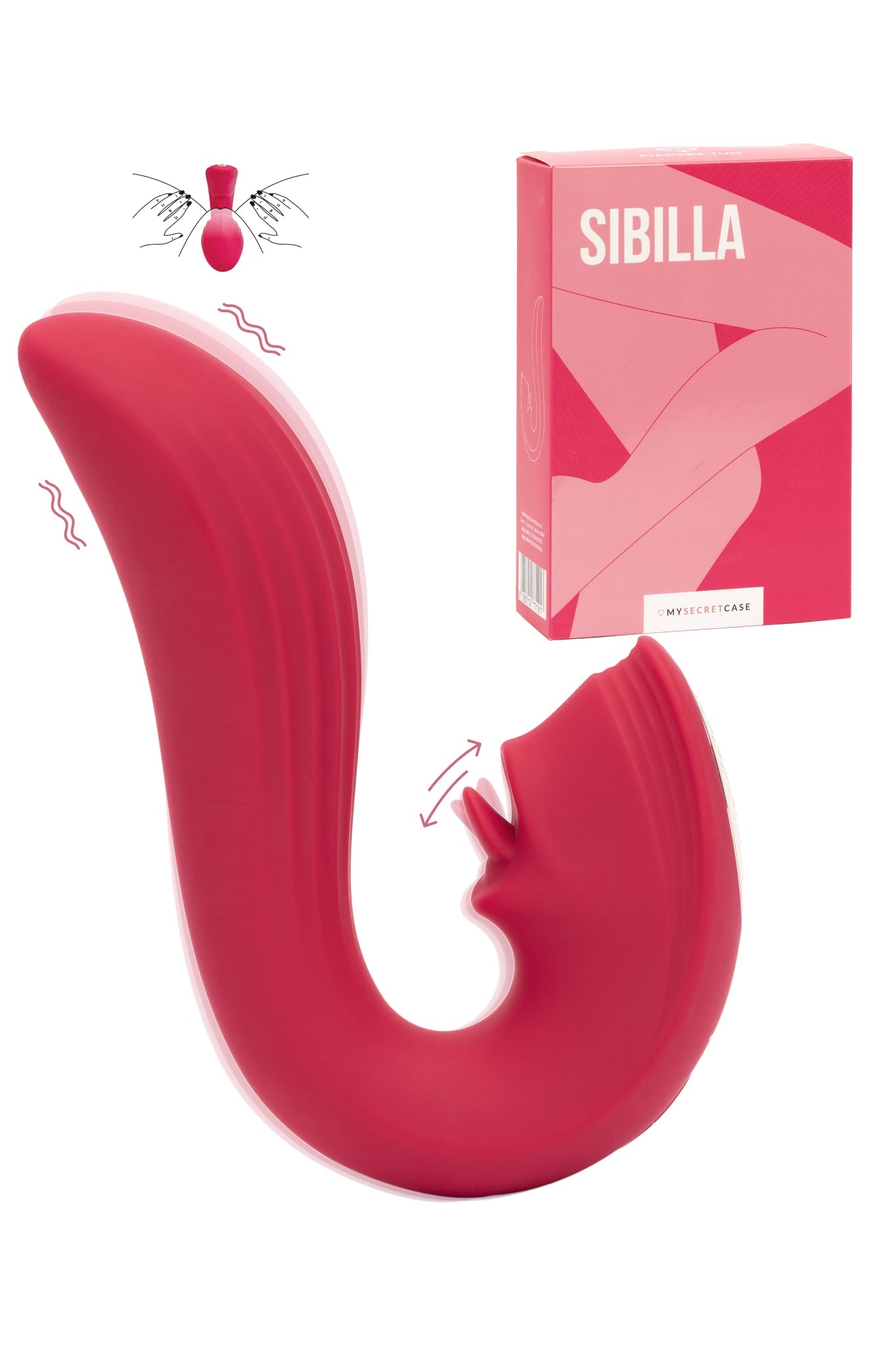 Sibilla - Vibratore Multifunzione MySecretCase