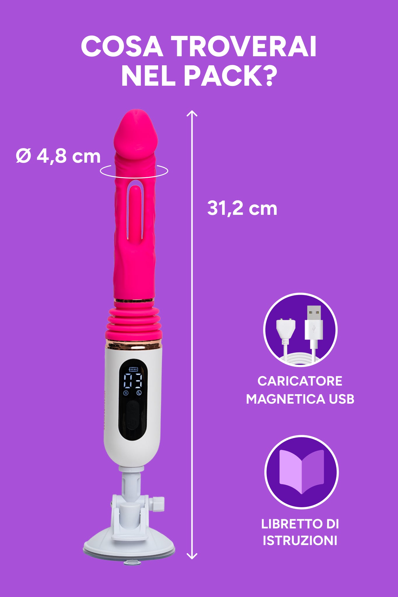 Telescopo - Vibratore multifunzione MySecretCase