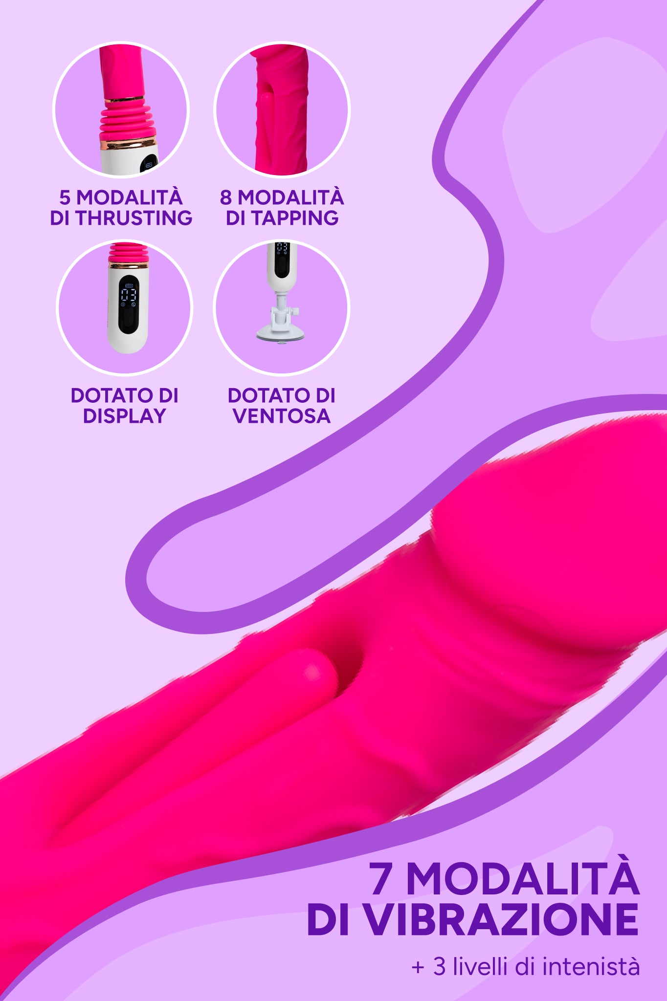 Telescopo - Vibratore multifunzione MySecretCase