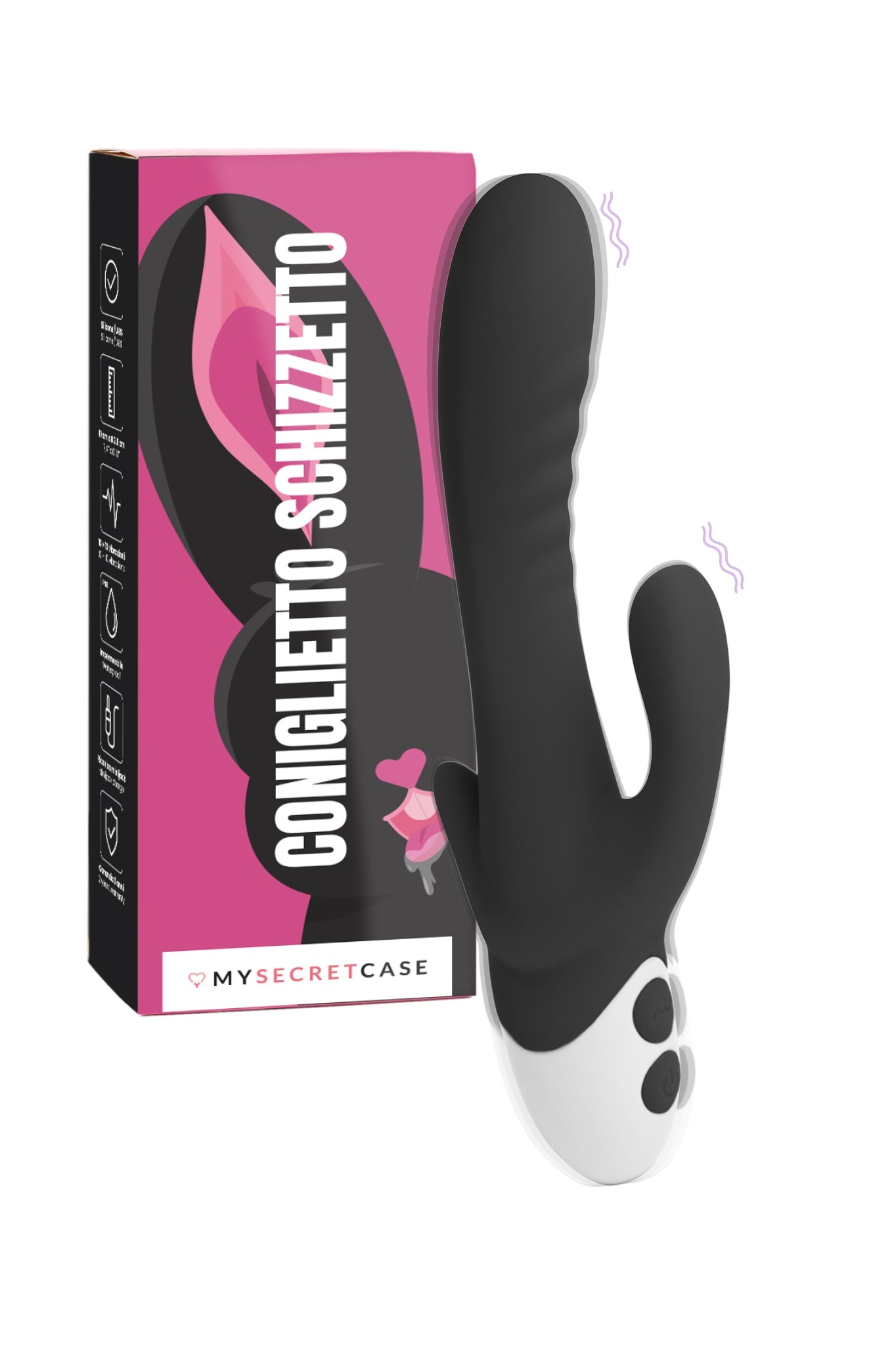 Coniglietto Schizzetto - Vibratore Rabbit MySecretCase