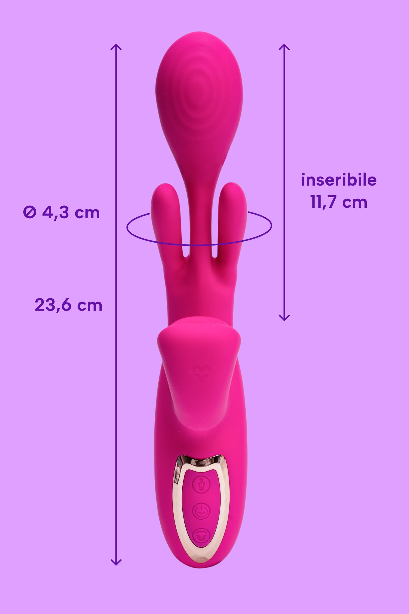 Impavida - Vibratore Rabbit MySecretCase