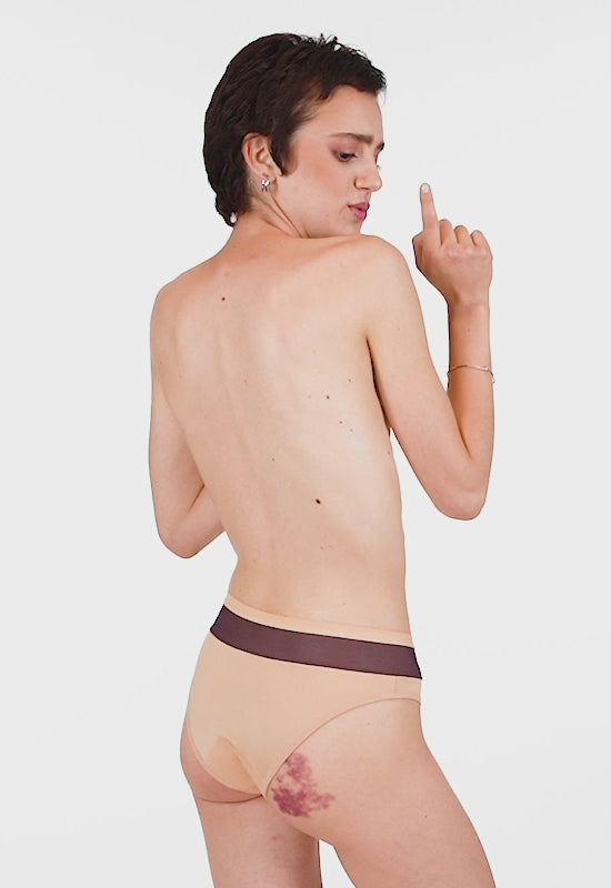 Slip Plus Nude - linea Bloomin
