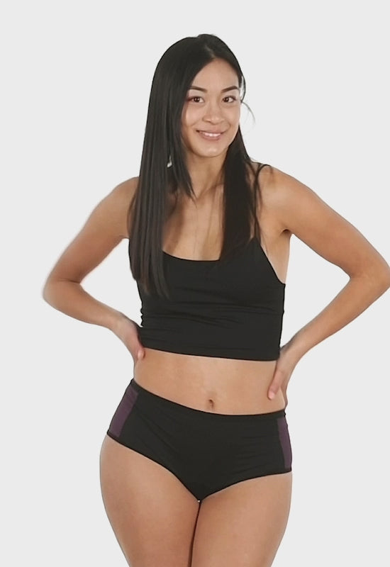 Culotte Plus Nero - linea Bloomin